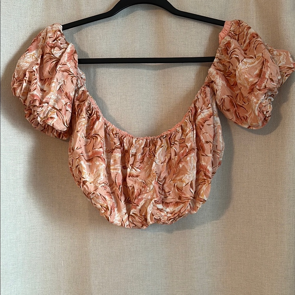 Revolve Minkpink Kara Off Shoulder Top - Small